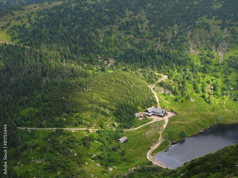  Samotnia refuge in Karkonosze Mountains