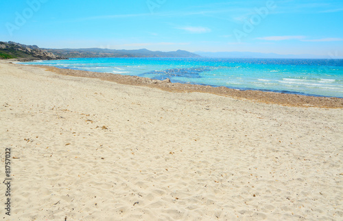 turquoise water and white sand