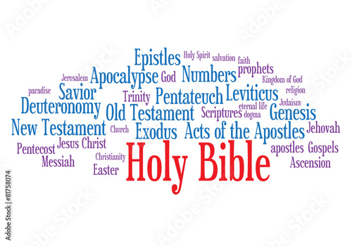 WEB ART DESIGN TAG CLOUD HOLY BIBLE GOD FAITH 250