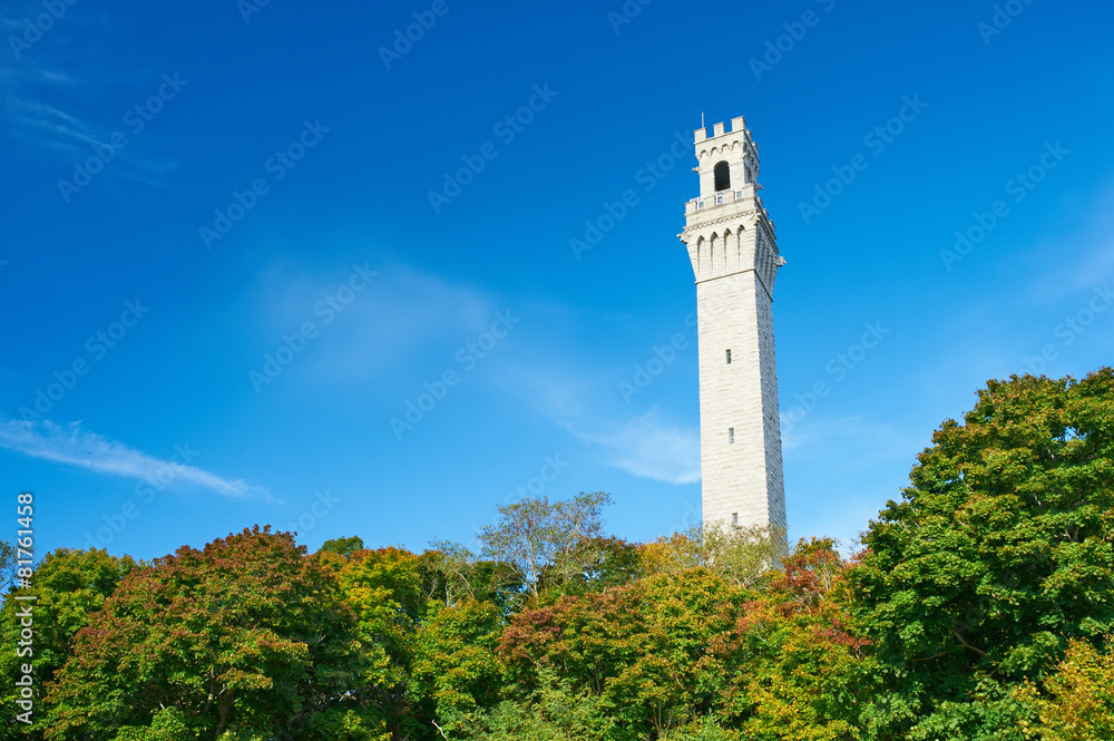View at the Pilgrim Monument in Provincetown View at the Pilgrim Monument in Provincetown