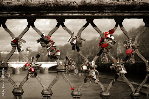 Photography Romantic padlock in Rome