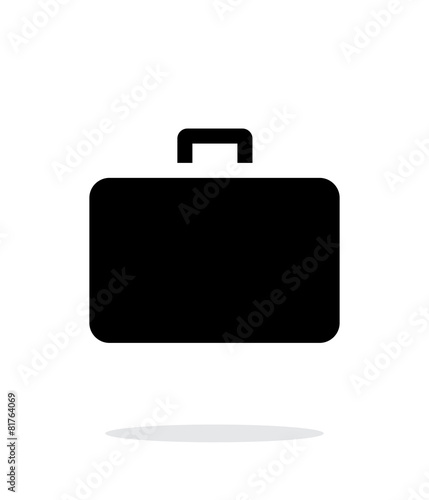 Case simple icon on white background.
