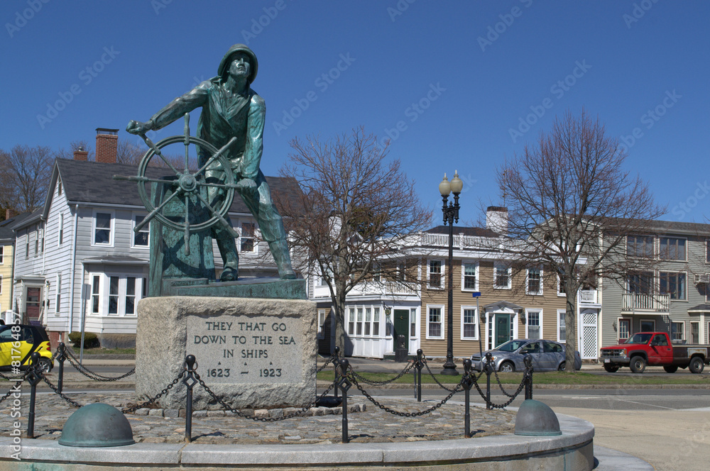 Fototapeta premium Gloucester MA Fishermens Memorial