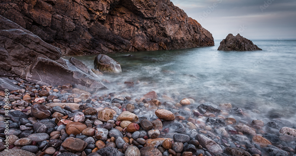 Fototapeta premium Brandy Cove Gower Swansea