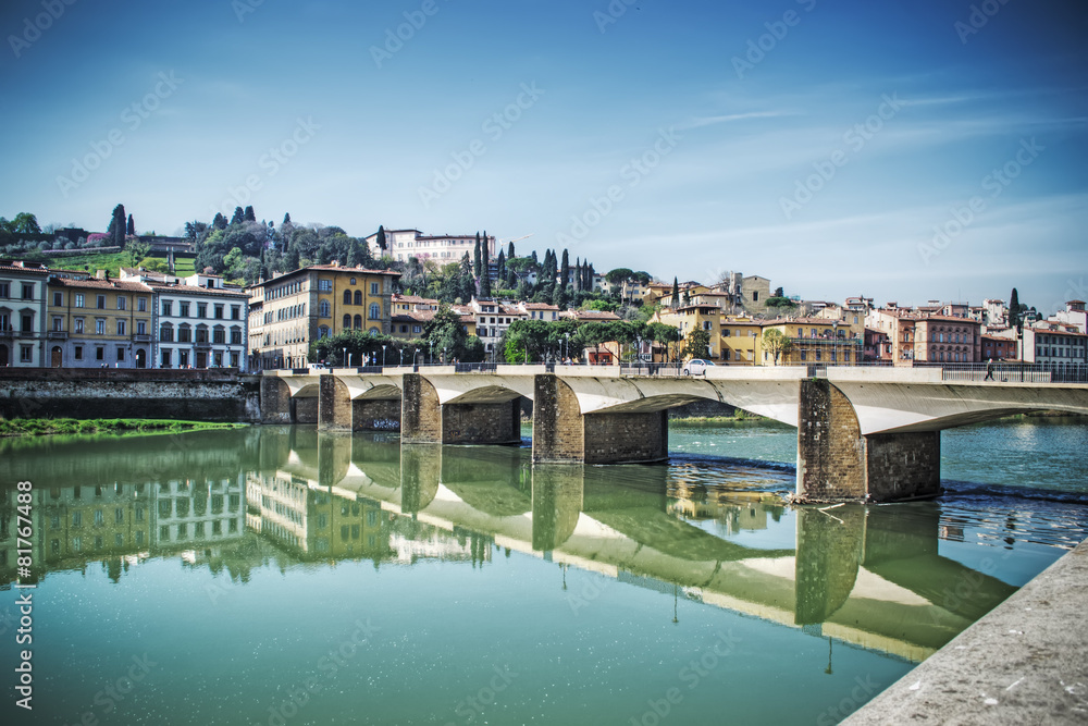 bridge over Arno river