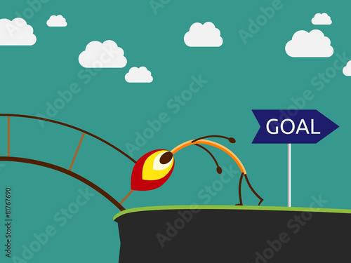 Match burning bridge