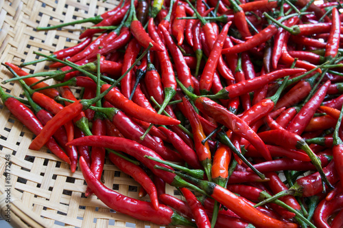 chili ingredients preparation hot spicy oriental fresh concept