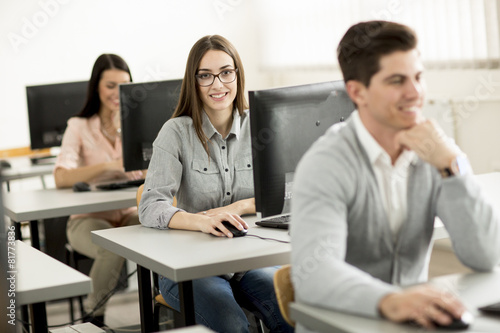 Students in the classroom