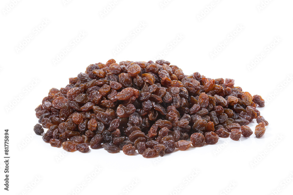raisins isolated on white background raisins isolated on white background