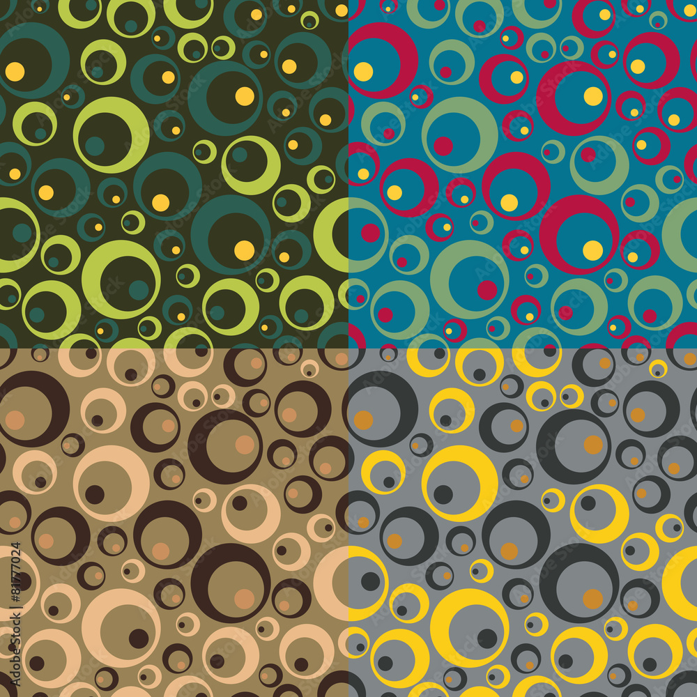 Set color of seamless patterns Set color of seamless patterns