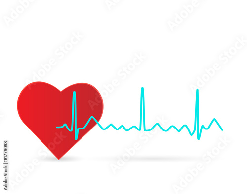 Heart Wave Illustration