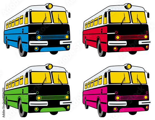 Retro buses