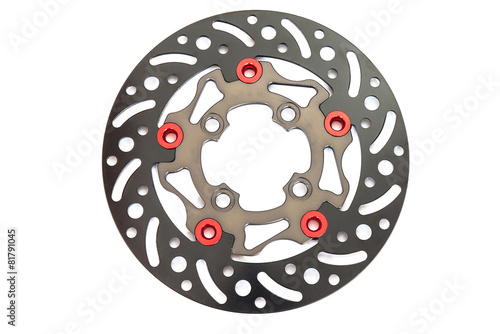 Isolated group of new disc brake for motorcycle