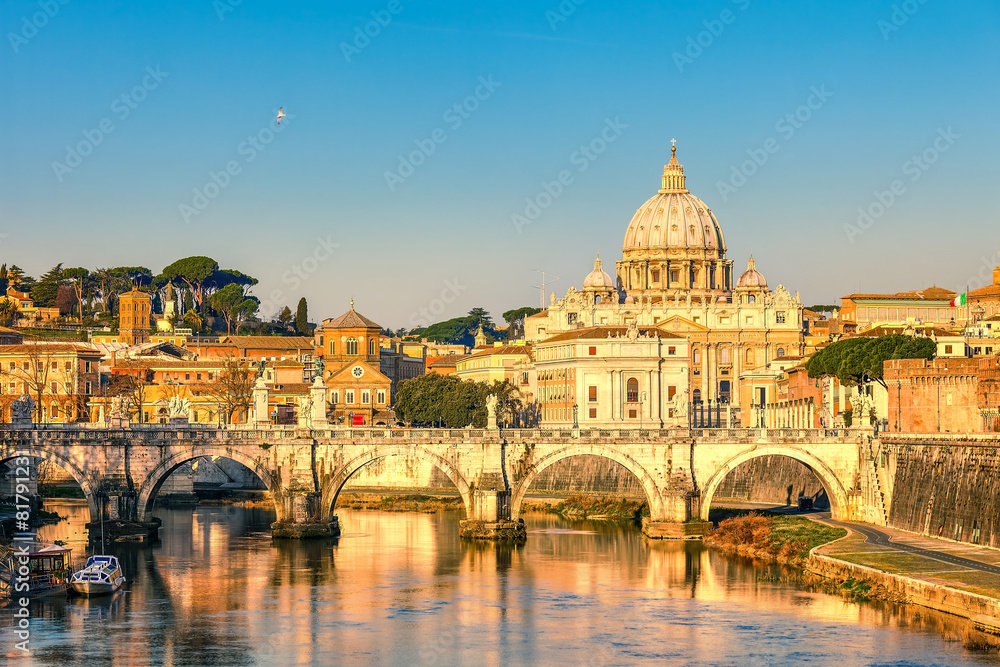 St. Peter's cathedral in Rome