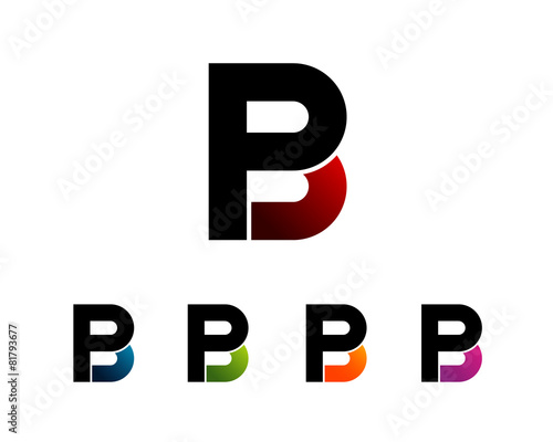 initials P B R letter © maxdesignstudio