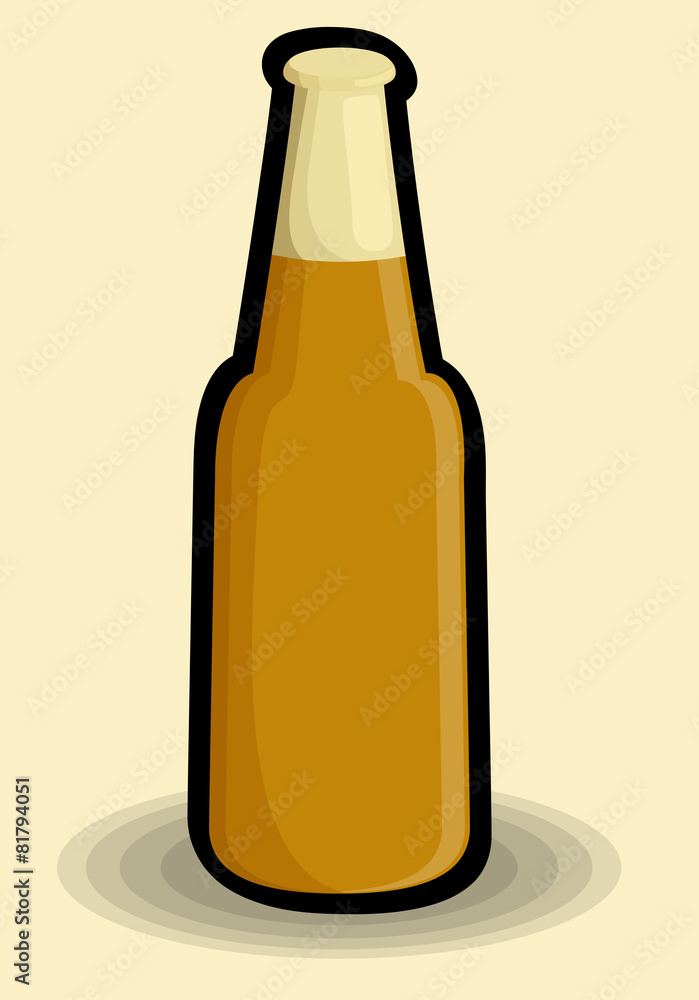 Retro Yellow Bottle Retro Yellow Bottle