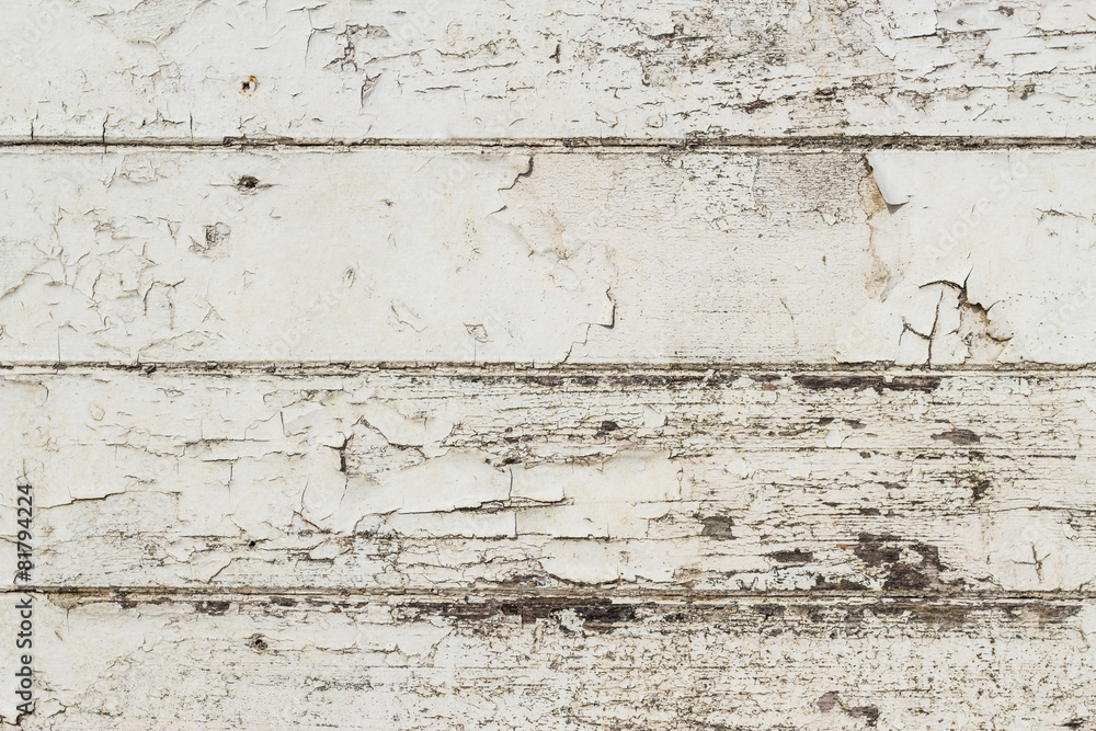 Old white wood background texture