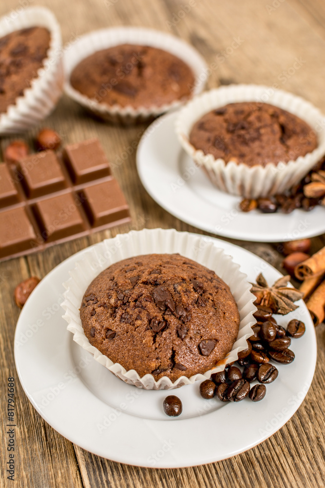 Cocoa muffin Cocoa muffin