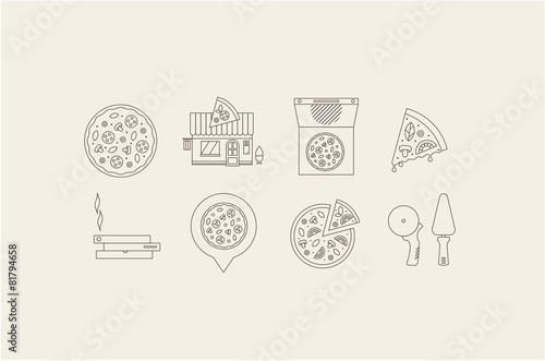 pizza icons