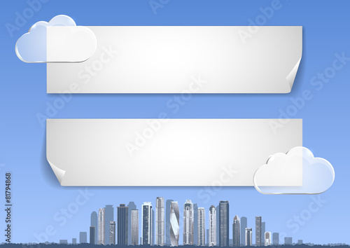 Page 4 of  5 with sky, city, skyscrapers