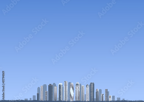 Page 5 of  5 with sky, city, skyscrapers