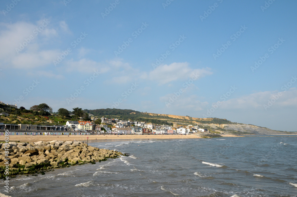 Seafront at Lyme Regis, Dorset