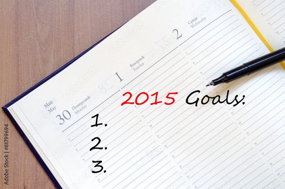 2015 Goals concept 2015 Goals concept