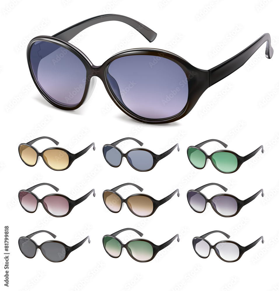 Sunglasses vector. Vector illustration Sunglasses vector. Vector illustration