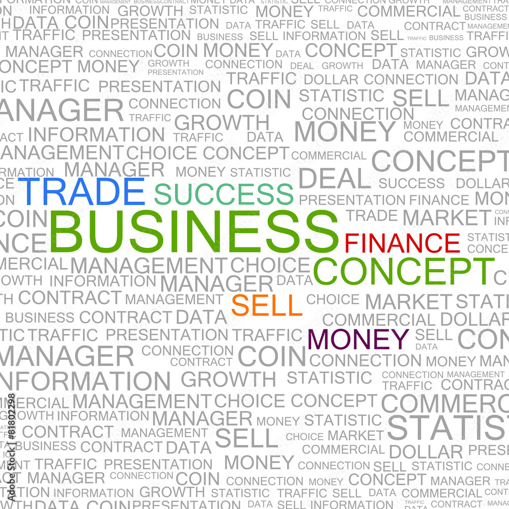 Fototapeta premium Business Background