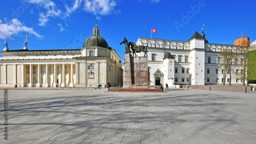 Cathedral square of Vilnius, Lithuania