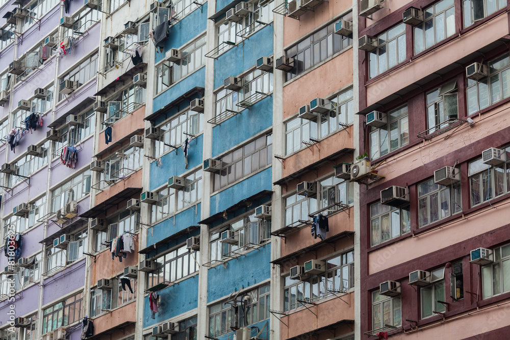 Hongkong, Hochhaus, Überbevölkerung