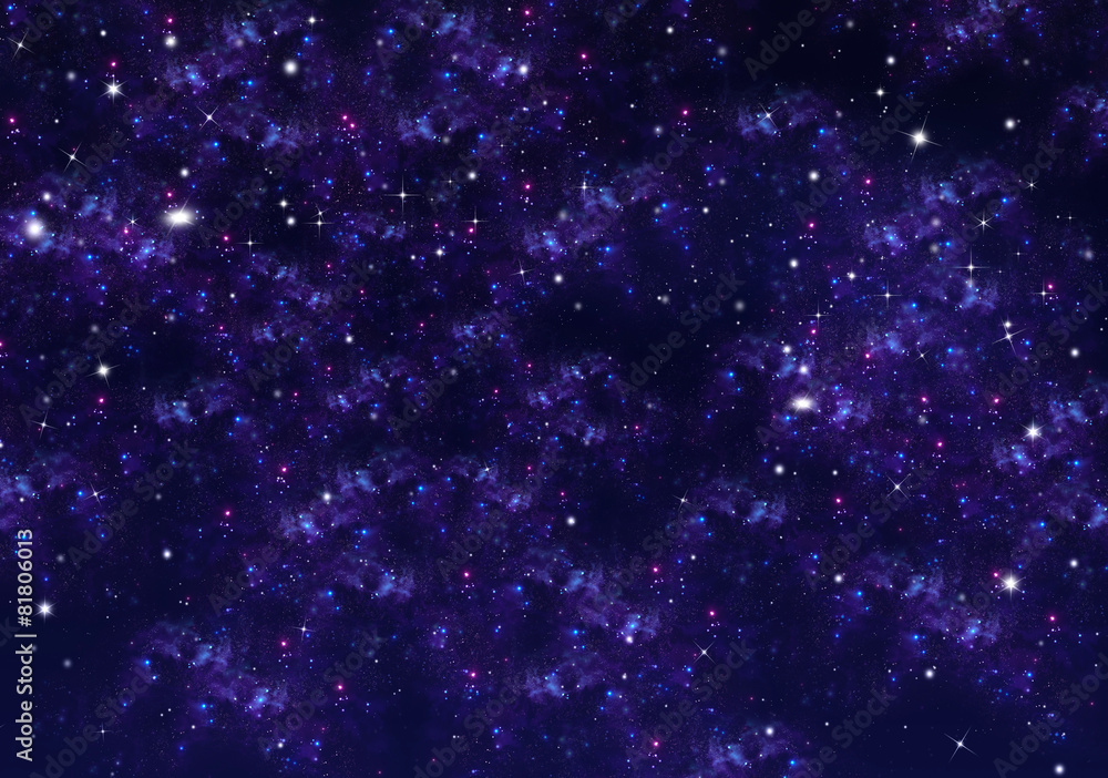 Fototapeta premium starry sky, space background