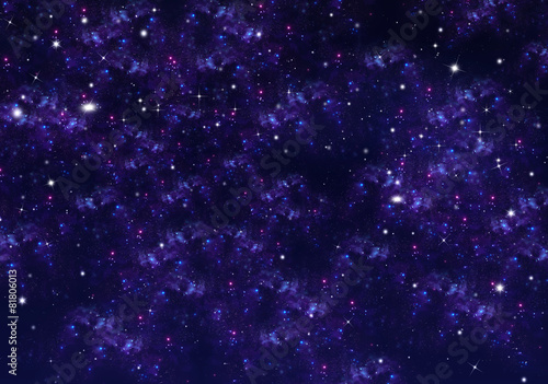starry sky  space background