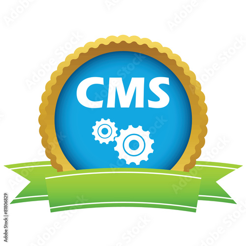 Gold cms logo