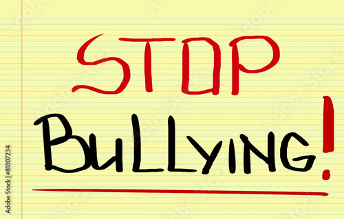 Stop Bullying Concept