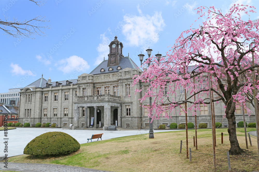 Fototapeta premium 春の文翔館