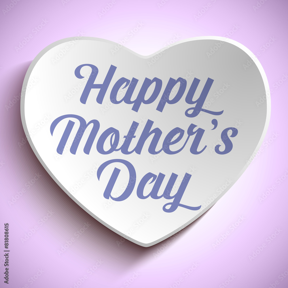 Happy Mother Day Heart Background Happy Mother Day Heart Background
