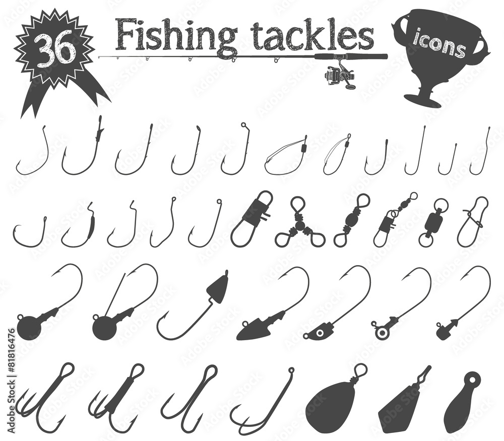 Photography fishing tackles