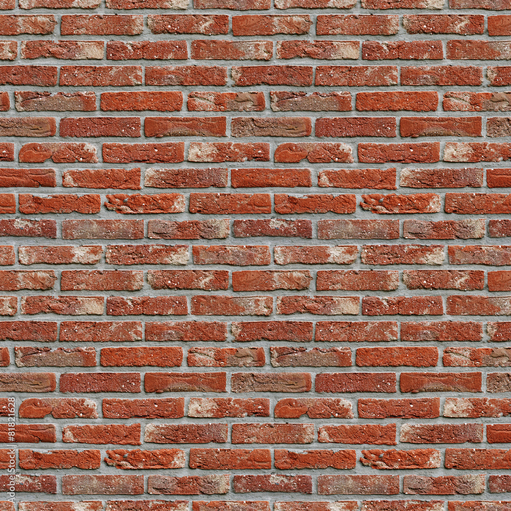 Naklejka premium brick wall seamless texture