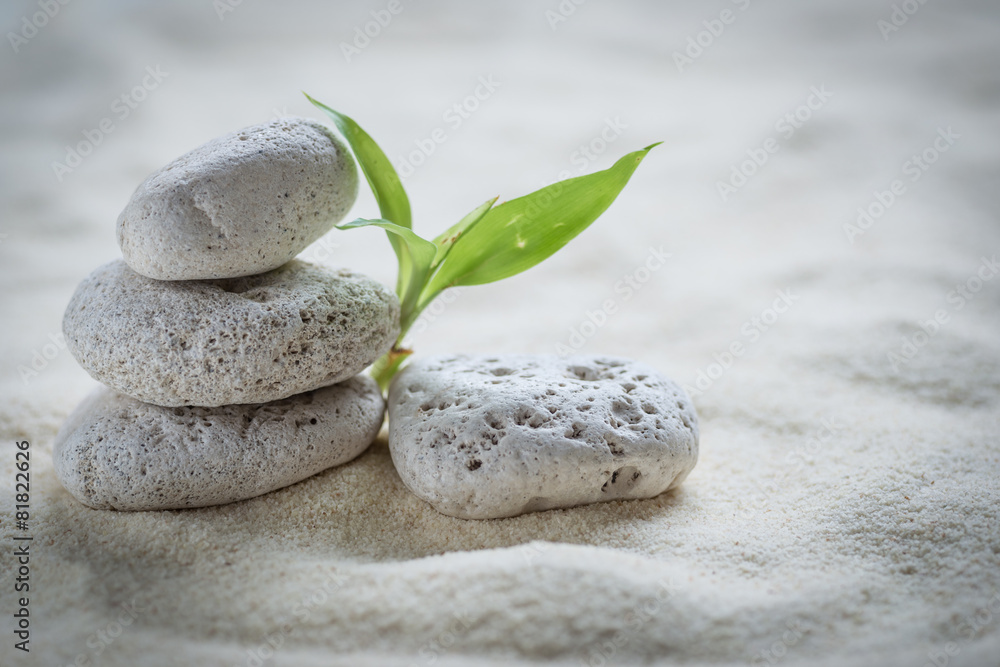 Fototapeta premium zen stones