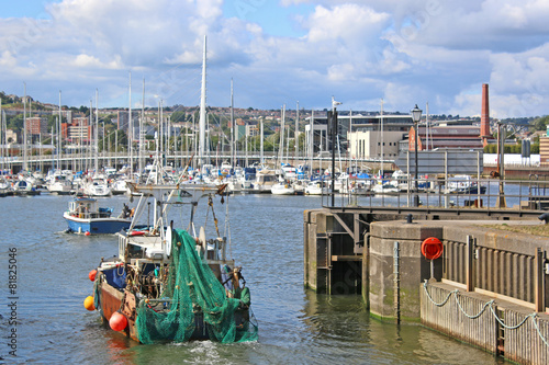 fishing trawler in Swansea photo