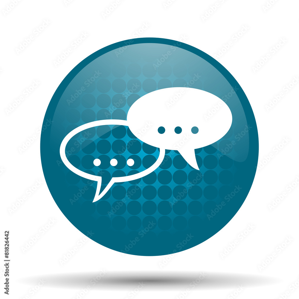 forum blue glossy web icon forum blue glossy web icon