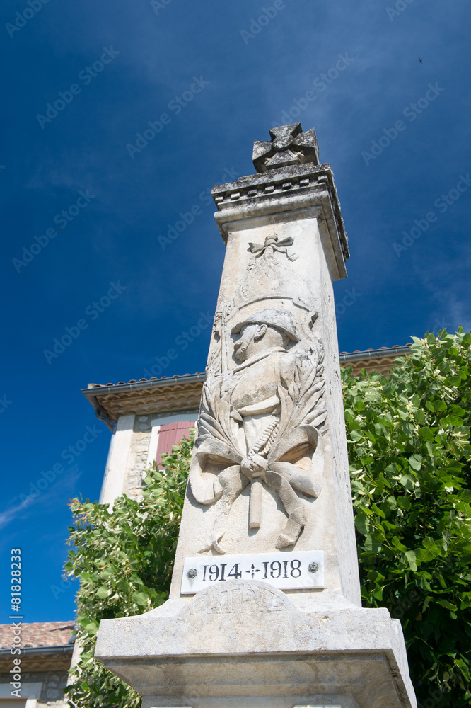 Fototapeta premium French monument world war two