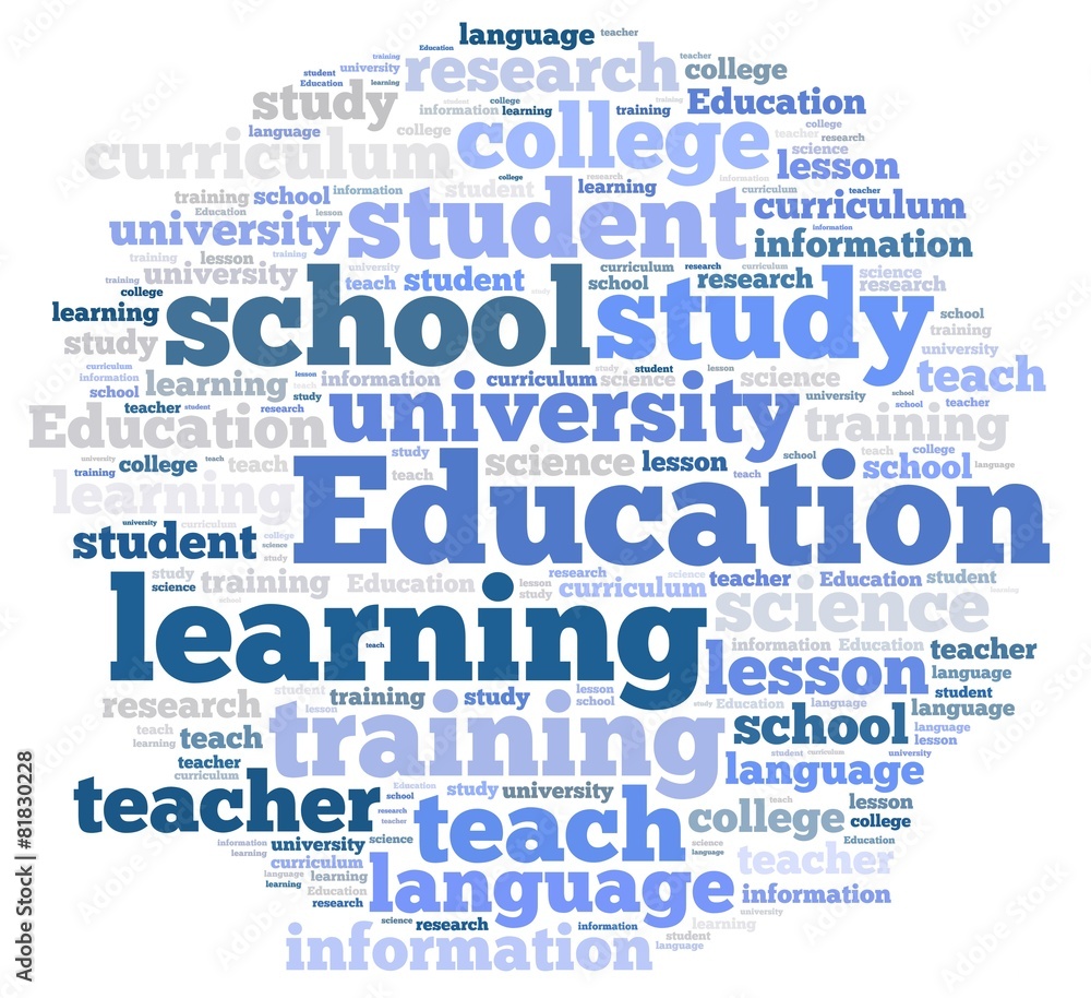 Fototapeta premium Education.