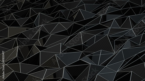 carbon triangle background
