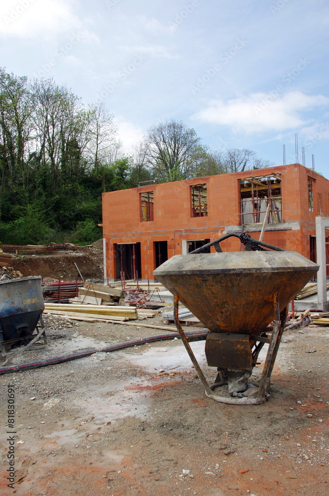 construction d'une maison