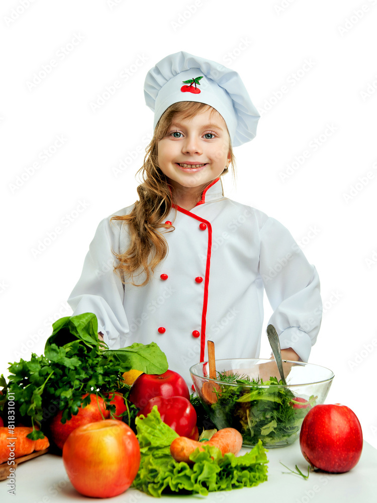 child in the kitchen preparing a meal child in the kitchen preparing a meal
