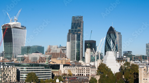 Panorama de la ville de Londres