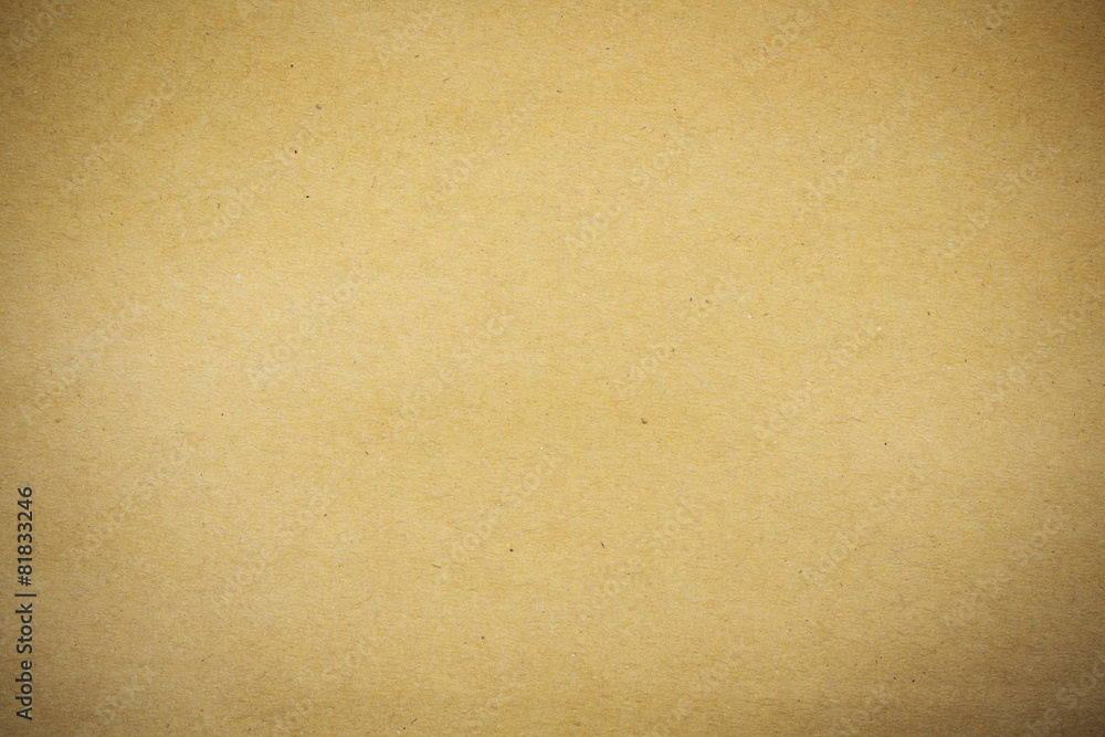 Obraz premium brown paper abstract background, vignette at corner