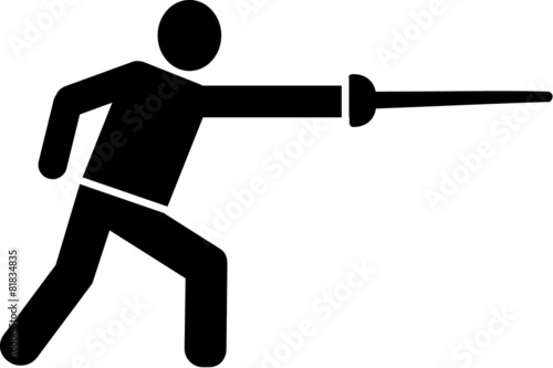 Fencing Pictogram